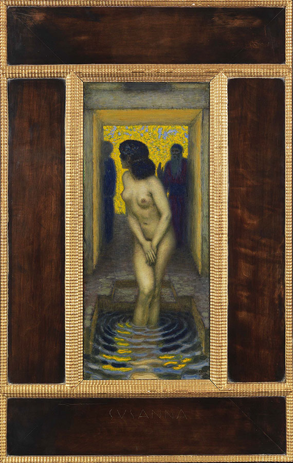 Franz von Stuck - Susanna im Bade - Cornice