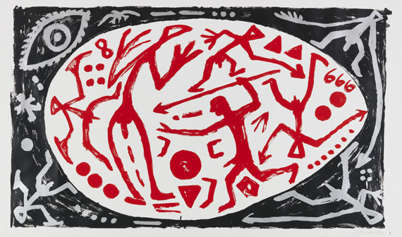 A. R. Penck (d.i. Ralf Winkler) - Ohne Titel