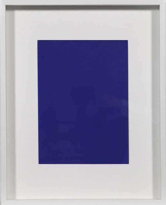 Yves Klein - Monochrome und Feuer - Cornice