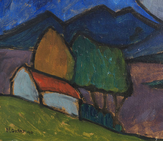 Gabriele Münter - Berglandschaft mit Haus - Altre immagini