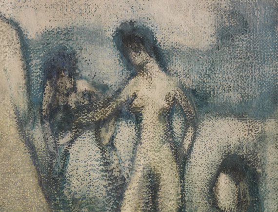 Otto Mueller - Vier Badende (Stehende und liegende weibliche Akte, Badende, Vier lebensgroße Akte auf der Wiese) - Altre immagini