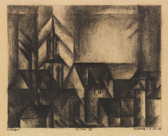 Lyonel Feininger - Teltow IIII