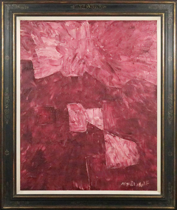 Serge Poliakoff - Composition abstraite - Cornice