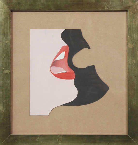 Tom Wesselmann - Untitled (Study for Face #1) - Cornice