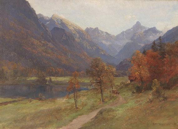 Edward Theodore Compton - Herbst im Stodertal