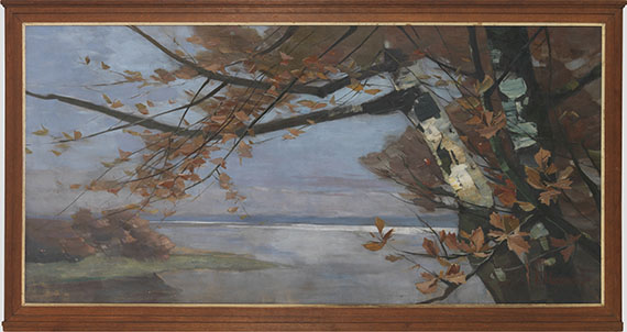 Karl Hagemeister - Herbst III - Cornice