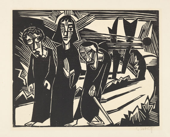 Karl Schmidt-Rottluff - 10 Bll. Holzschnitte - Altre immagini