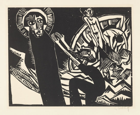 Karl Schmidt-Rottluff - 10 Bll. Holzschnitte - Altre immagini