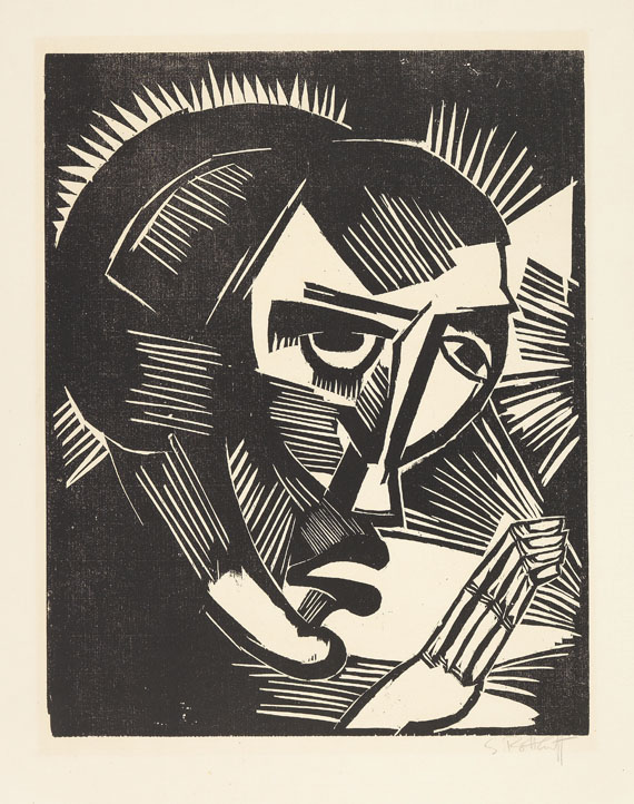 Karl Schmidt-Rottluff - 10 Bll. Holzschnitte - Altre immagini