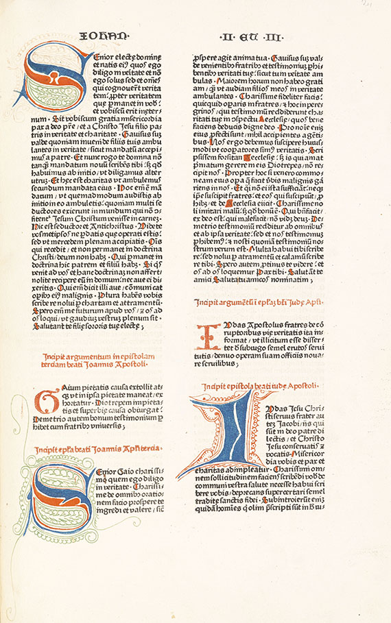  Biblia latina - Sensenschmidt-Bibel, mit Barock-Buchständer. - Altre immagini