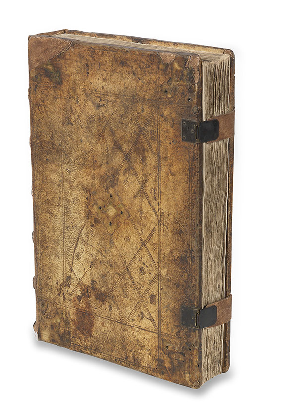  Biblia latina - Sensenschmidt-Bibel, mit Barock-Buchständer. - Altre immagini