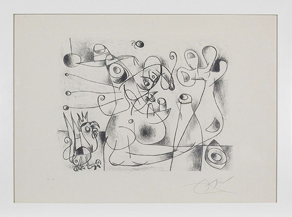 Joan Miró - Aus: Ubu Roi - Cornice