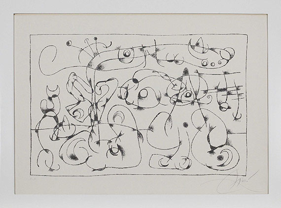 Joan Miró - Aus: Ubu Roi - Cornice
