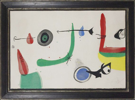 Joan Miró - Deballage II - Cornice