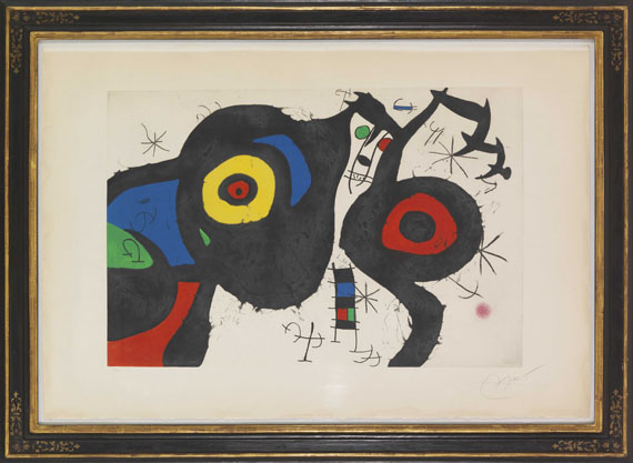 Joan Miró - Les Deux Amis - Cornice