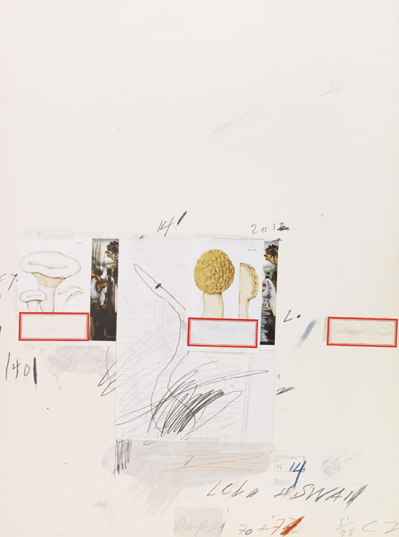 Cy Twombly - Natural History Part I, Mushrooms (No. I)