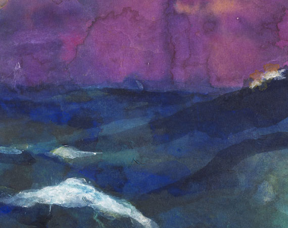 Emil Nolde - Hohe See unter violettem Himmel - Altre immagini