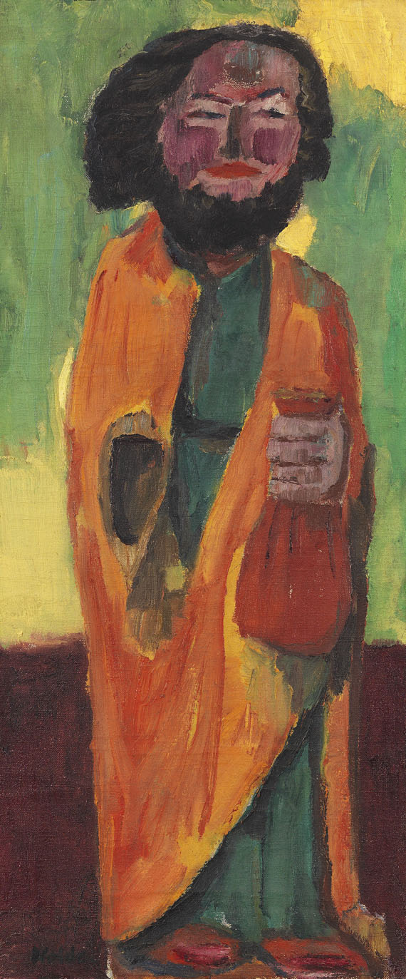 Emil Nolde - Holzfigur (Judas)