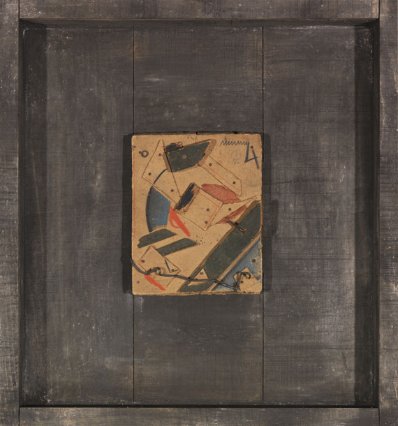 Kurt Schwitters - Merzzeichnung - Cornice