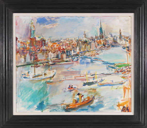 Oskar Kokoschka - Hamburg III - Cornice