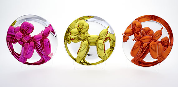 Jeff Koons - Balloon Dogs - Yellow, Magenta, Orange - Altre immagini