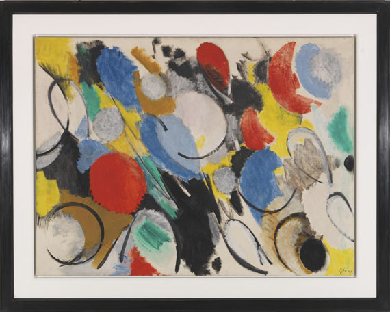 Ernst Wilhelm Nay - Scheiben und Halbscheiben - Cornice