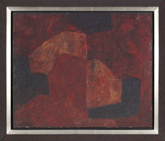 Serge Poliakoff - Composition abstraite - Cornice