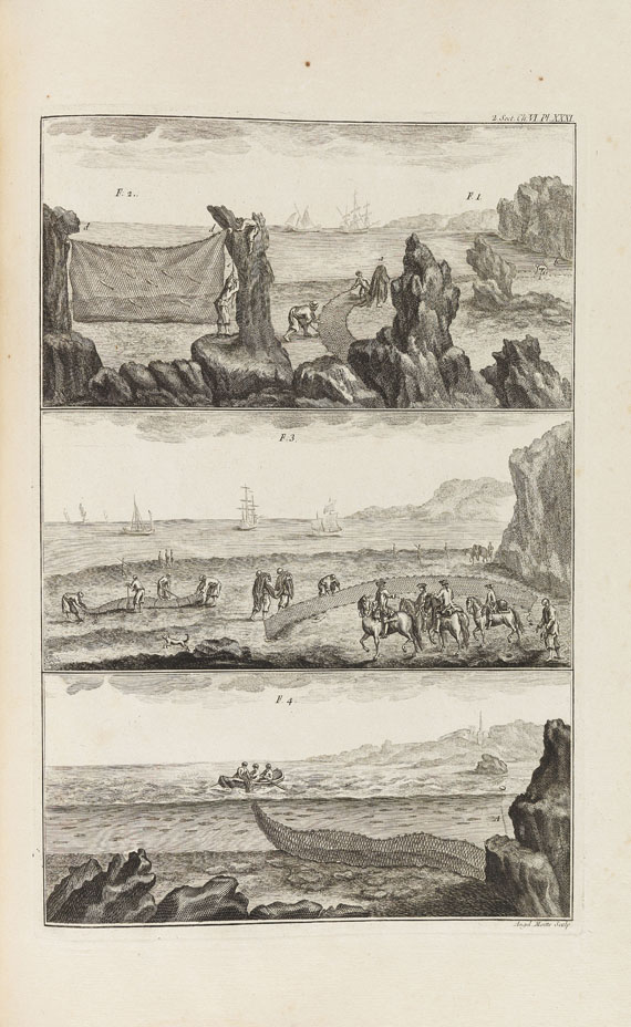 Duhamel du Monceau - Traité générale des pesches. 2 Bde - Altre immagini