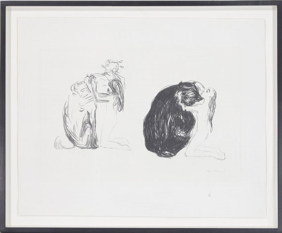 Edvard Munch - Bjørnen (Der Bär) - Cornice