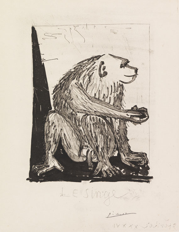 Pablo Picasso - Le singe