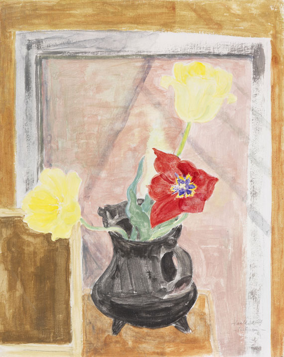 Erich Heckel - Tulpen