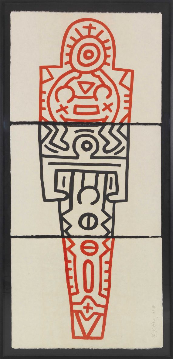 Keith Haring - Totem (3-teilig) - Cornice