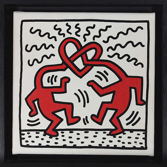 Keith Haring - Untitled (Love) - Cornice
