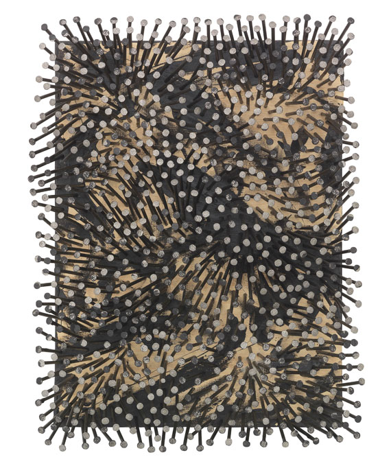 Günther Uecker - Feld (For Ezra Pound)