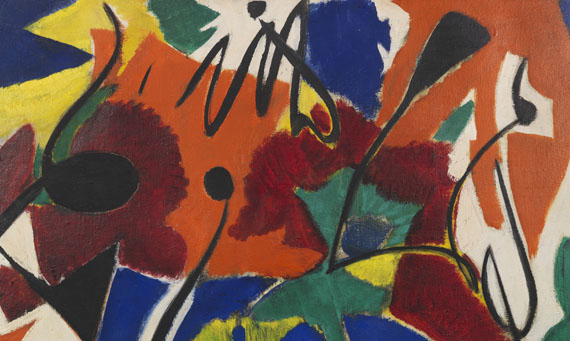 Ernst Wilhelm Nay - Purpurmelodie