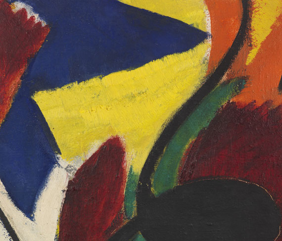 Ernst Wilhelm Nay - Purpurmelodie