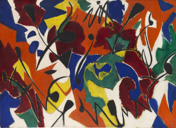 Ernst Wilhelm Nay - Purpurmelodie