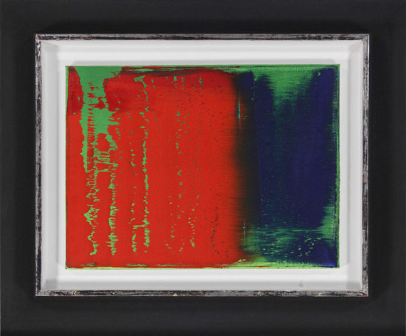 Gerhard Richter - Grün-Blau-Rot - Cornice