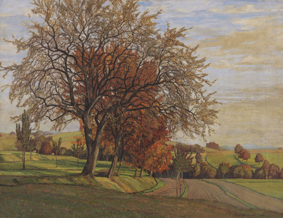 Rudolf Sieck - Herbstliches Chiemgau