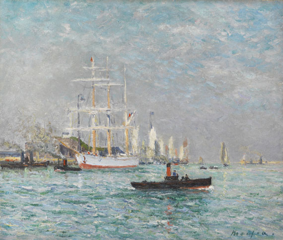 Maxime Emile Louis Maufra - Entré d