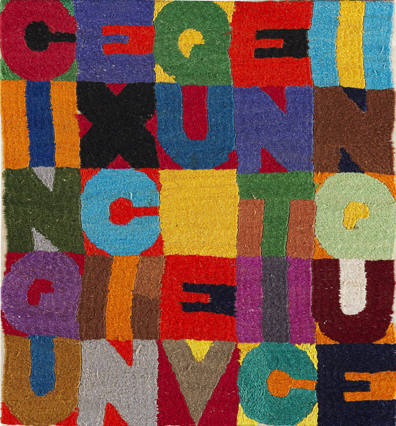 Alighiero e Boetti - Cinque x cinque venticinque