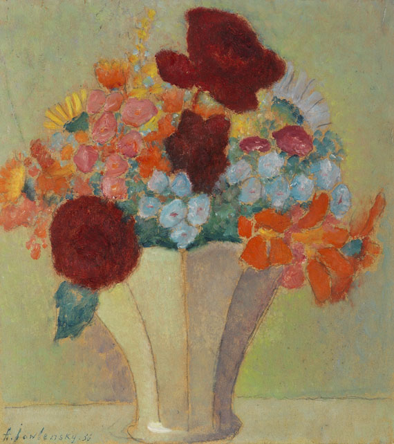 Alexej von Jawlensky - Grosses Stillleben: Helles Bouquet