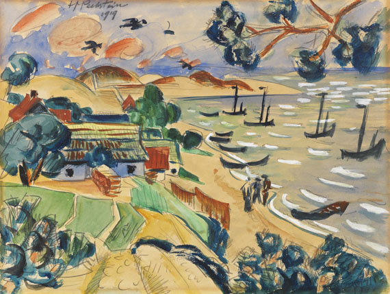 Hermann Max Pechstein - Kurische Nehrung