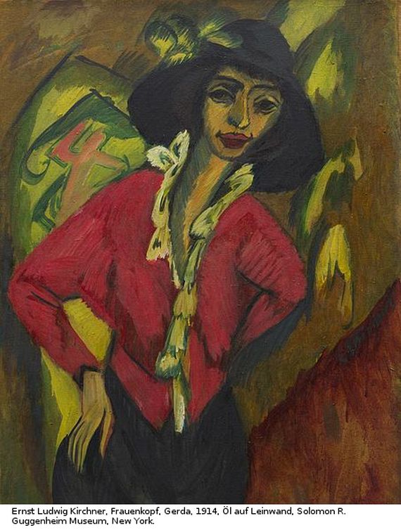 Ernst Ludwig Kirchner - Selbstporträt mit Gerda (Mann und Sitzende im Atelier) - Altre immagini