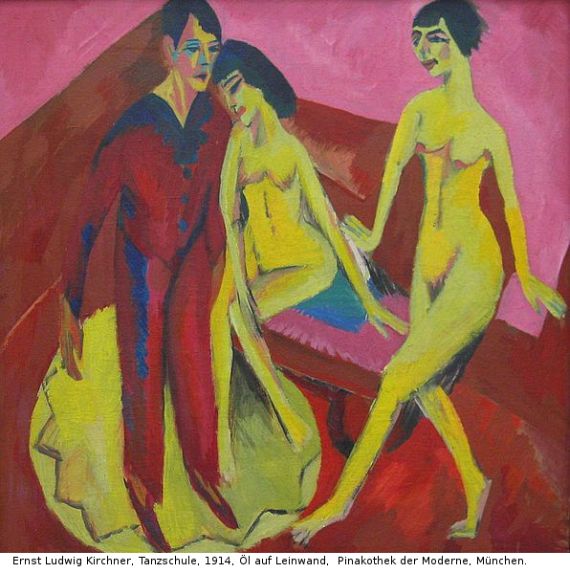 Ernst Ludwig Kirchner - Selbstporträt mit Gerda (Mann und Sitzende im Atelier) - Altre immagini