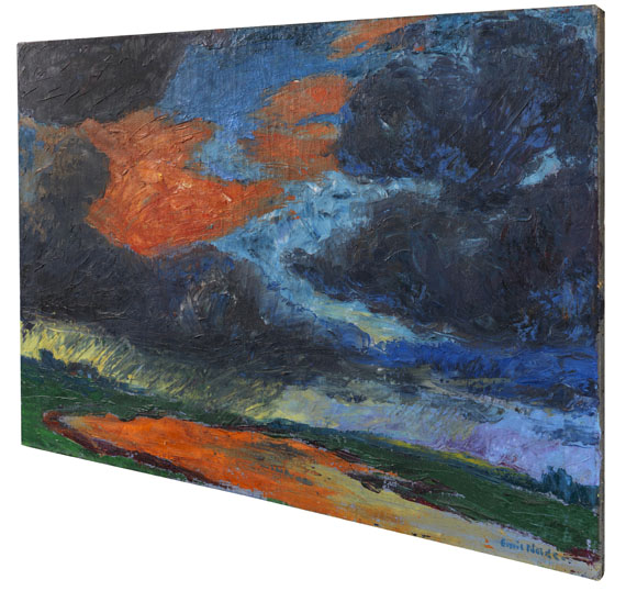 Emil Nolde - Herbstwolken, Friesland