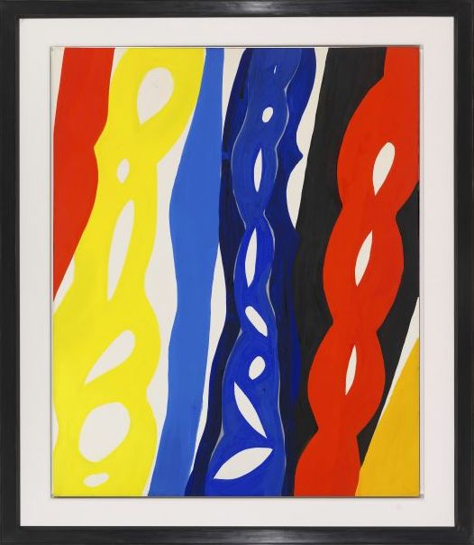 Ernst Wilhelm Nay - Streifen - Cornice