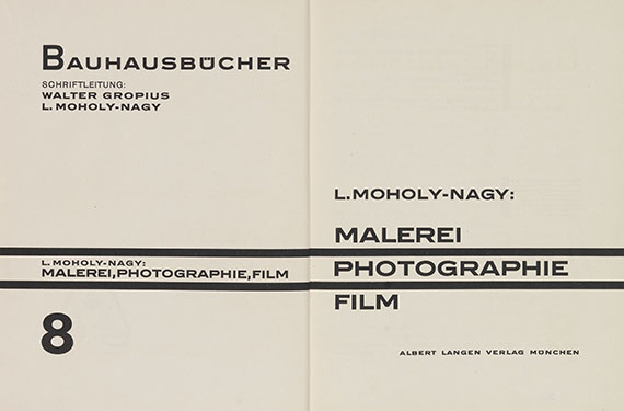   - Bauhaus-Bücher -  Vollständige Folge Nr. 1-14 - Altre immagini