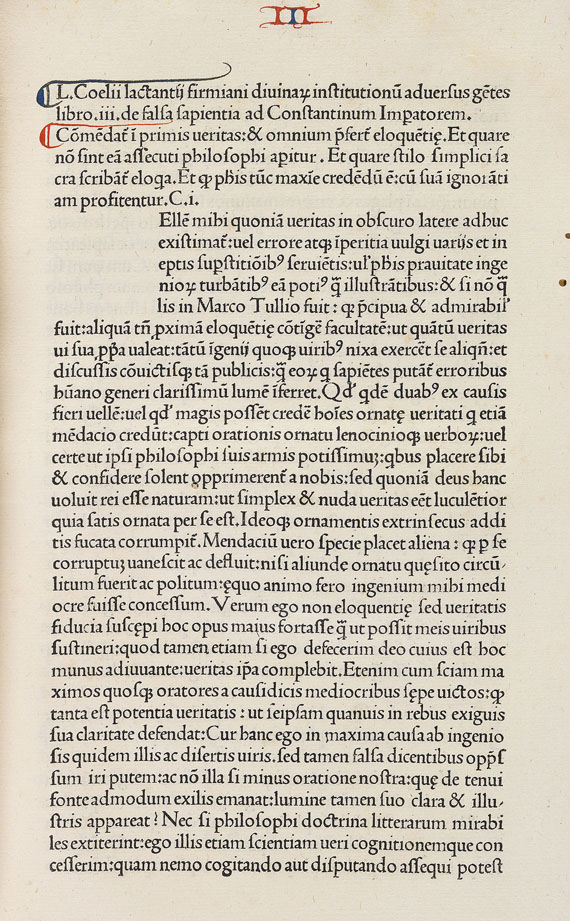 Lucius Caecilius F. Lactantius - De divinis institutionibus - Altre immagini