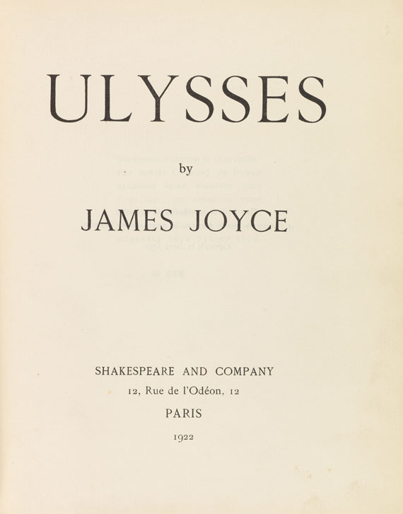 James Joyce - Ulysses